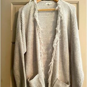 Maurice’s Light Grey XXL Cardigan